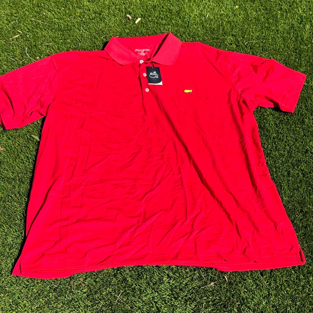 NEW, Augusta National Tech Golf Polo, Masters 2XL